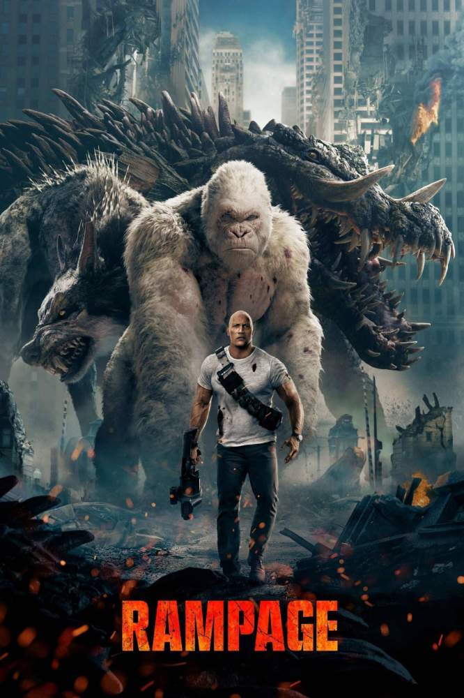 Free Rampage (2018) (Hindi + English) Dual Audio Hollywood Movie BluRay HD ESub